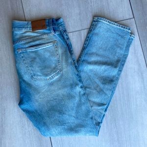 Mens light blue Gap skinny jeans size 31x30